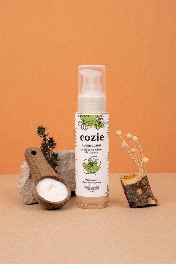 Creme-mains-Zero-dechet-Cozie-cosmetiques-bio-et-vegan-recyclable-et-consignable-1-1367×2048